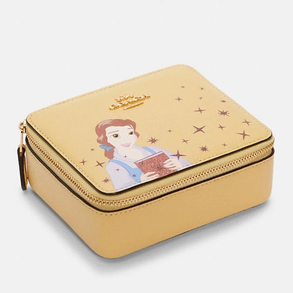 👸 ❤️ Coach Disney X Coach Large Jewelry Box With Belle - Picture 2 of 9
